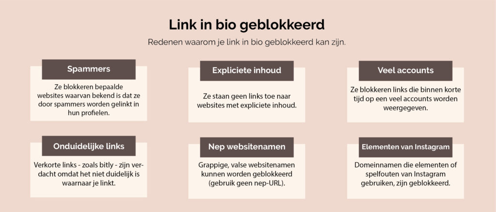 instagram link geblokkeerd zo los je het op the social good girl